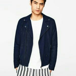 Zara Man Blue Jacket